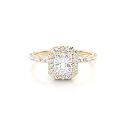 Radiant Diamond Engagement Rings