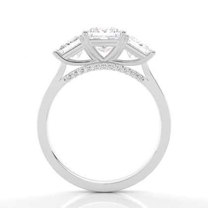 Prinzessin Platin Trilogie Verlobungsringe