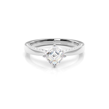 Silver Diamond Rings