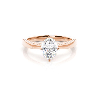 Oval Diamond Engagement Rings
