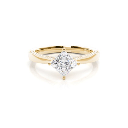 Princess Cut Diamond Rings