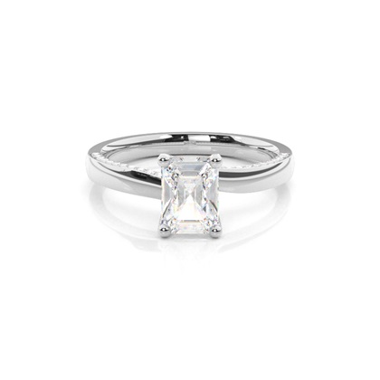 Emerald-Cut Diamond Rings