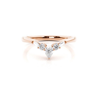 Women's Rose Gold Wedding Rings