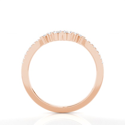 Rotgold Frau Eheringe