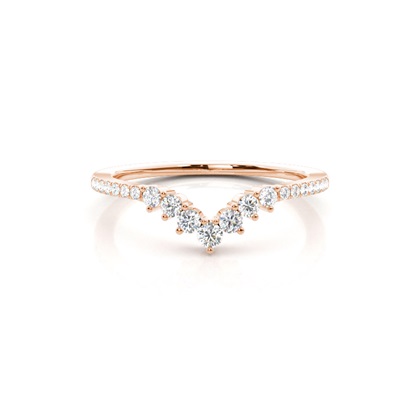 Rose Gold Diamond Rings