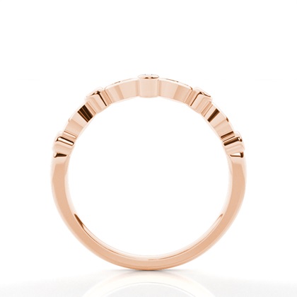 Rose Gold Women's Wedding Bands