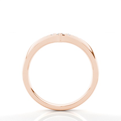 Rotgold Frau Eheringe