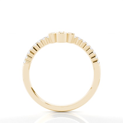 Gelbgold Memoireringe Diamantringe