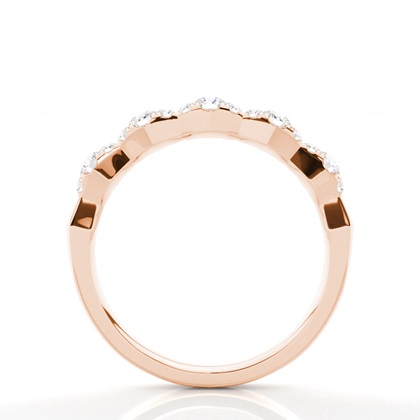 Rose Gold Women's Wedding Bands