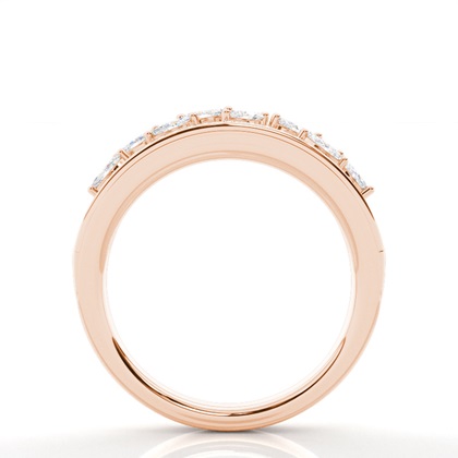 Rose Gold Women's Wedding Bands