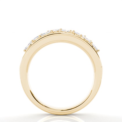 Gelbgold Memoireringe Diamantringe