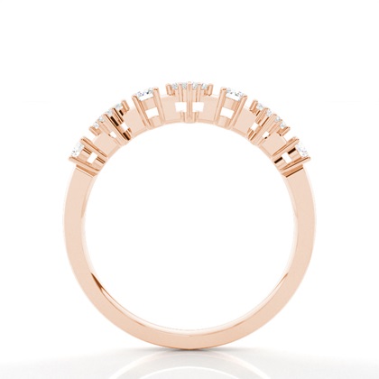 Rose Gold Women's Wedding Bands