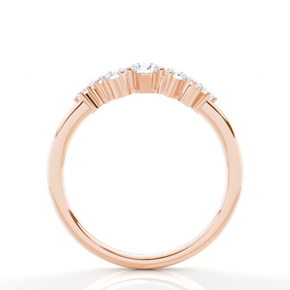 Rose Gold Women's Wedding Bands