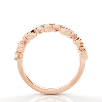 Rose Gold Women's Wedding Bands