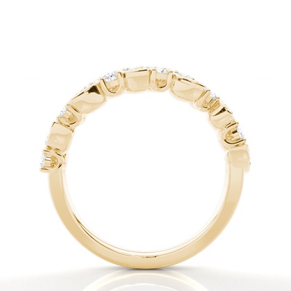 Gelbgold Memoireringe Diamantringe