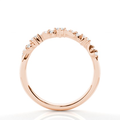 Rose Gold Women's Wedding Bands