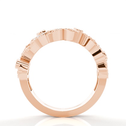 Rose Gold Women's Wedding Bands