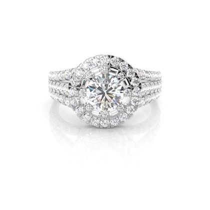 Platinum Diamond Engagement Rings