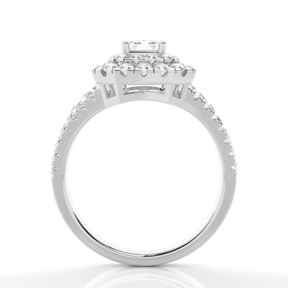 Smaragd Diamantverlobungsringe Verlobungsringe