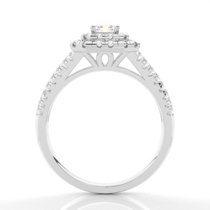 Smaragd Diamantverlobungsringe Verlobungsringe