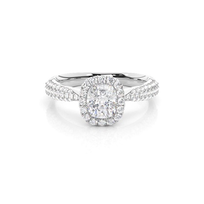 Cushion Cut Diamond Engagement Rings