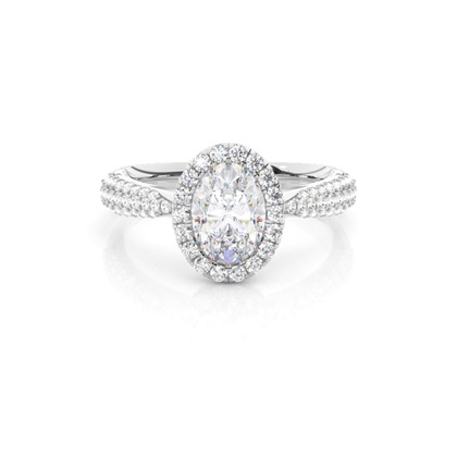 Oval Diamond Engagement Rings