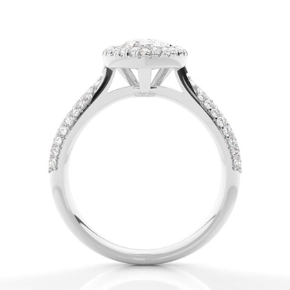 Pear Shaped Diamond Engagement Rings