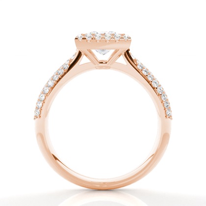 Princess Cut Diamond Engagement Rings