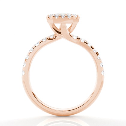 Rosegold Verlobungsringe