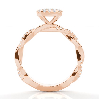 Rosegold Verlobungsringe