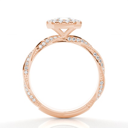 Rosegold Verlobungsringe