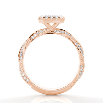 Rosegold Verlobungsringe