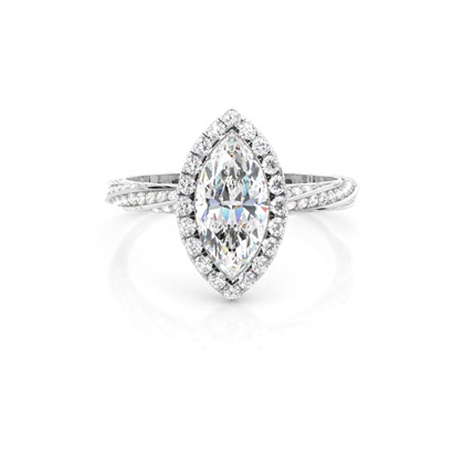 Marquise Diamond Engagement Rings