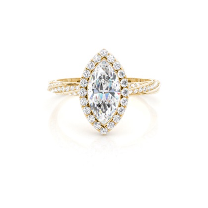 Marquise Diamond Engagement Rings