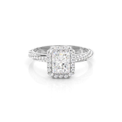 Radiant Diamond Engagement Rings