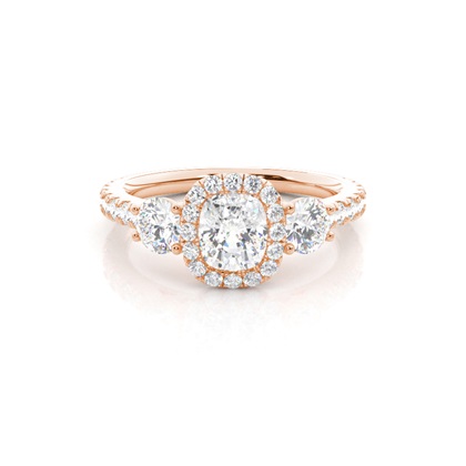 Cushion Cut Diamond Engagement Rings