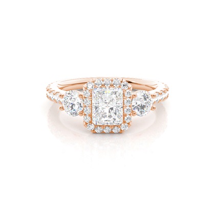 Radiant Diamond Engagement Rings