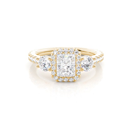 Radiant Diamond Engagement Rings