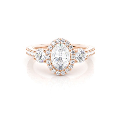 Oval Diamond Engagement Rings