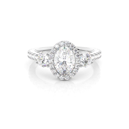 Oval Diamond Engagement Rings