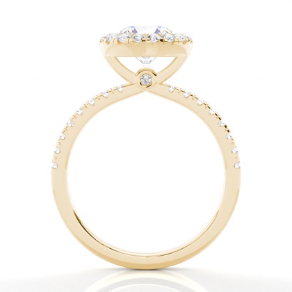 Yellow Gold Diamond Engagement Rings