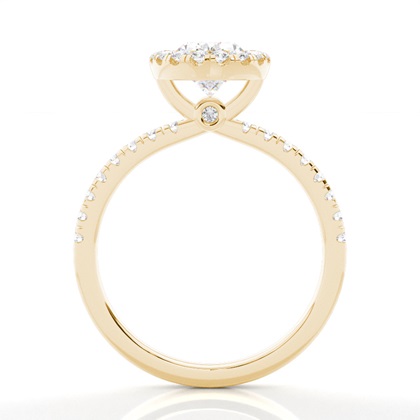 Oval Cut Diamond Engagement Rings 