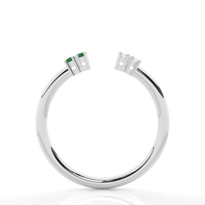 Zinser Smaragd offener Ring