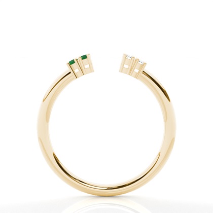 Zinser Smaragd offener Ring