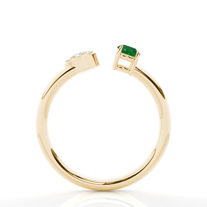 Zinser Smaragd offener Ring