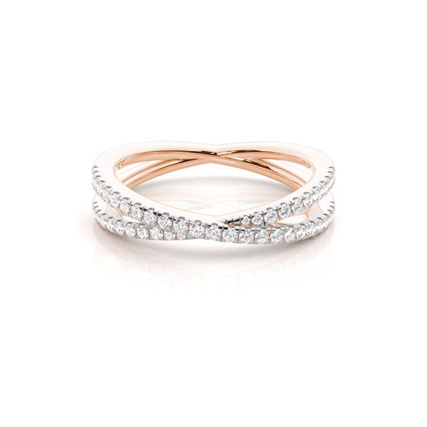 Micro Prong Setting Diamond Everyday Ring