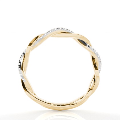 Micro Stecker Diamant Alltagsring