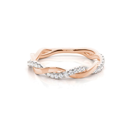 Rose Gold Everyday Diamond Rings