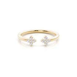 Zinter Setting Diamond Open Ring