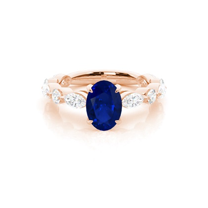 Oval Cut Diamond Rings